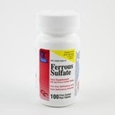 Confezione speciale di 5 x Qualità Scelta Ferrous SULFATE 325MG 100EA