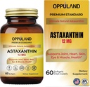 Astaxanthin 12mg | 60 Softgels | Supporta Joint, Heart, Skin and Muscle Health