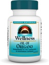 Fonte Naturals Olio Benessere di Oregano - Standardizzato al 70% Carvacrol - 30 Capsule Vegetariani