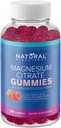 Magnesio Gummies per Adulti - 500mg Magnesio Supplemento, Zucchero ad alto assorbimento Magnesio Citrato Gummies, Vegan Anti-Stress Gummies, Magnesio per il sonno & Relax, 90 Gummies