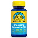 Natura Vita Energizzante Niacinamide 500mg - No Flush Vitamina B 3 Integratore di Niacina - Funzione di Neve, Metabolismo e Assistenza Energetica Sana - Garanzia di 60 giorni, Lab verificato, 100 Serve, 100 compresse