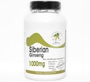 Siberian Ginseng 1000mg ~ 100 Capsule - No Additivi ~ Integratori di Natura