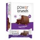 Barrette di Wafer Proteine di Crunch di Potere, Snack di alta proteina con Gusto Delizioso, Cioccolato triplo, 1,4 oncia (12 Conte)