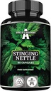 APOLLO'S HEGEMONY Sting Nettle 500 mg - Estratto ad alta resistenza DER 4:1, 90 capsule vegane, 3 mesi di alimentazione, supplemento di erbe per sostenere la salute cardiovascolare