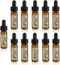 Set di campioni di olio di barba di Skully (11) dram di vetro da 5 ml, pacchetto di viaggio