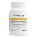 Integrative Therapeutics Cortisol Manager - Supplemento di supporto per la salute surrenale per la risposta sana di stress* - Vegan, Dairy-Free & Gluten-Free - 30 compresse (15 Serve)