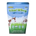 Grass-Fed Whey Protein Polvere per Vitalità Immune, Natural Flavor 2.5lbs (56 Serve), 15g Protein Per Serve, Vital Whey, Clean Holistic, Wellness Nutrition