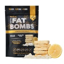 MariGold Keto Fat Bombs - Cocco di limone - Carb basso, Ricco di collagene, Gamba a base di erba, Burro di cacao biologico, Senza glutine, Non OGM (1 borsa, 5 Serve)