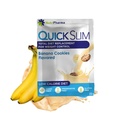 La perdita di peso ad alta proteina rapida si scuote per le donne e gli uomini, la polvere completa di sostituzione del meal, la dieta bassa del carb Shakes, il digiuno intermittente, Keto, senza glutine (1 porzione, biscotti di banana)