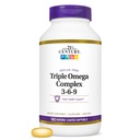 21st Century Triple Omega Complex 3 6 9 Enteric Coated Softgels, 180 Conte Bottiglia (22875)