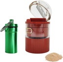 Cutter e Grinder Premium Pill Crusher per polvere fine Perfetto per i medicinali Animali Facile da usare Smasher con tazza rimovibile Ideale per i medicinali Pastillas Moledor efficiente per la gestione quotidiana della medicina