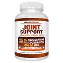 Arazo Nutrition Glucosamine Chondroitin Turmeric Msm Boswellia - Supporto Congiunto Integratore per Rilievo 120 Capsule per Bones, Indietro, Ginocchiere, Mani (120 Capsule)