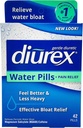Pillole d'acqua Diurex, 42 Pillole di Conte (Pacchetto di 6)