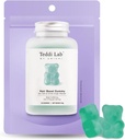 Unichi Hair Growth Gummies, 5200mcg Biotin Formulato con zinco, acido pantotenico e vitamina A, C, E per capelli più forti e più spessi per le donne, (20 Conte)