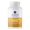 DR. EMIL NUTRITION 2100mg Organic Lions Mane Supplement Capsule - Focus, Mental Clarity & Cognition - Nootropic Lion's Mane Mushroom Supplement con Organic Lions Mane