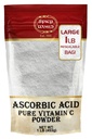 Spicy World Ascorbic Acid 1 LB Bulk Bag - Polvere di vitamina C pura - 100% puro, grado alimentare, può essere utilizzato per canning, frutta, piscine - USP Grade