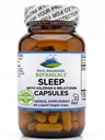 Dormire Naturale con Valeriana Organica, Camomilla, Fiore della Passione, Skullcap, Melatonina, Hops & More - 60 Capsule Vegan