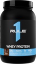 Regola 1 Whey Protein – 24g Proteine ad azione rapida da fonti all-Whey con EAAs e BCAA per il recupero di allenamento o in qualsiasi momento uso (2 Pounds*, Fudge di cioccolato)
