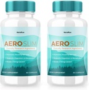 (2 Pack) Capsule AeroSlim - Integratore alimentare AeroSlim per la salute del peso avanzata, Pillole All-Natural di Forza Massima per il raggiungimento del grasso della pancia, Formula di gestione del peso, Aero Slim (120 capsule)