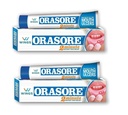 (Pack of 2) Orasore Mouth Ulcer Relief Gel (12gm Ogni) - da farmacia