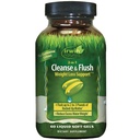 Irwin Naturals 2-in-1 Reney & Liver Super Cleanse (10-giorno) - Detox & Kidney Cleanse del fegato bilanciato - Radice di dente di leone del latte & Reishi Mushroom - Formula full-Body Detox - 60 Liquid Soft-Gels