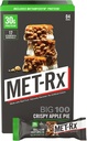MET-Rx Big 100 barre di proteina di Colossal, barre di ricambio del melo della torta di mele, 4 conte
