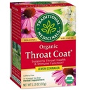 Tradizionale Medicinali Organico Cappotto di Tromba Limone Echinacea Herbal Tea, Supporta la salute della gola (16 Conte (Pack of 2))