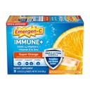 Emergen-C Immune+ Tripla Azione Sostegno Immune Polvere, BetaVia (R), 1000mg Vitamina C, B Vitamine, Vitamina D e Antiossidanti, Super Arancione, Torna alla Scuola Essenziale – 30 Conte