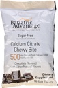 Bariatric Advantage Calcium Citrate Chewy Bites 500mg con Vitamina D3 per i pazienti di chirurgia baratrica Compreso Gastric Bypass e Manica Gastrectomy, Sugar Free - Chocolate Flavor, 90 Count
