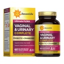 Integratore Vaginale e urinario del benessere delle donne e del mirtillo urinario, supplemento probiotico per bilanciamento del pH per le donne, salute digestiva, latticini, soia e senza glutine, 3,5 miliardi di CFU 60 Ct