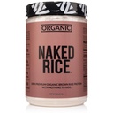 Riso Nudo 1Lb - Polvere di proteina di riso marrone organica - Polvere di proteine vegane, OGM Free, Gluten Free & Soy Free.