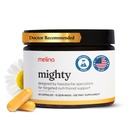 Melina Mighty Natural Migraine Relief Supplement - Magnesio, B2 Riboflavin 400mg, Feverfew, CoQ-10, ALCAR per rafforzare la prevenzione dell'emicrania e del mal di testa - 15 Serve (60 Caps)