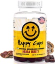 Leoni Mane Mushroom Gummies per il relax e benessere Organic Functional Mushroom Blend con Turchia Tail, Reishi, Chaga & Cordyceps - Supporto immunitario - Vegan Supplement - 60 Berry Gummies