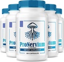 (5 Pack) ProNervium - ProNervium Advanced Nerve Health Supplement, ProNervium Nerve Support Pills dietetici, Formula All-Natural per Dynamic Lifestyle, Pro Nervium Pastillas Recensioni (300 capsule)