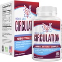 2-Month: Integratore di Circolazione del Vein & Leg (All-in-1) Assistenza sanitaria con 8 ingredienti attivi | Formula di Booster della Circolazione del sangue | Supplementi della gamba e della vena | Fornitura di carica di 60 giorni | 180 capsule