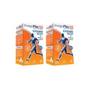INVIGOFLEX Glucosamine Sulfate (Shellfish Free, Sodium Free & Vegetarian Safe) Non OGM, Gluten Free - con Boswellia Serrata - Premium Joint Supplement GS - 2 Pack