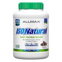 ALLMAX ISONATURALE Isolato proteico di siero, Cioccolato - 5 lb - 27 Grammi di Proteine Per Scoop - Zero Fat & Sugar - 99% Lattosio Libero - con Prebiotici - No Sapori artificiali - Circa 73 Serve