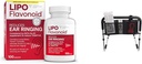 Lipo Flavonoid Tinnitus Relief 100 Caplets & Bed Rail Accessorio Pouch
