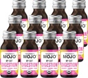 TEAONIC My Gut Mojo: Digest, Detox Drinks For Better Digestion, With Cranberry, Ginger, Cinnamon, USDA-Certified, Sugar-Free, Caffeine-Free Drinks, 12 Bottiglie, Ogni Pesatura 2 Fl Oz