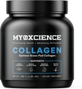MYOXCIENCE Optimal Grass-Fed Collagen Powder | Peptidi di collagene bovino | Supporta la produzione di collagene, la salute comune, l'elasticità della pelle e altro (30 Serve)