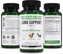 Siberian Green Lung Support Complex 60 Capsule - Integratore Tradizionale Formula Ricco in Quercetina, Citrus Bioflavonoidi, Pine Bark