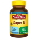 Vitamine Super B per donne e uomini, Integratore alimentare per il supporto al metabolismo energetico, Complesso Super Vitamina B, 60 Softgels, alimentazione di 60 giorni