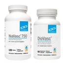 XYMOGEN NiaVasc 750 Niacin (120 compresse) + Supporto DioVasc per vene sane + Micocircolo (60 capsule)
