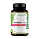 EMERALD LABS 45+ 1 giorno Multi - Multivitamina completa per il supporto completo, Bone & Heart Health* - Progettato per le donne 45+ - Gluten-Free & Vegetariano - 30 capsule vegetali