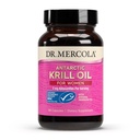 Dr. Mercola Krill Oil for Women - 2 mg Astaxanthin - MSC Certificato Sostenibile - Supporta il cervello, la pelle e immune Systems - con Omega-3s - Non OGM, Gluten-Free & Soy-Free - 90 capsule (30 Servings)