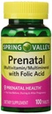 Valle di Primavera - Prenatale, Multivitamina, Multiminerale, 100 compresse w. Acido Folico