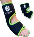 Caldo e freddo dell'involucro dell'involucro del ghiaccio della caviglia della compressione del gel riutilizzabile per lesioni Flessibile per l'infiammazione, post-surgery, caviglia, piede, calcio, pallacanestro, terapia del sollievo di recupero
