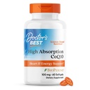 Miglior coQ10 ad alto assorbimento del medico con BioPerine, Gluten Free naturalmente Fermented, Heart Health & Energy Production, 100 mg, 60 SoFtgels