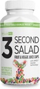 BODEPRO Bode Pro 3 Second Salad | Phytonutrient Rich Fruit and Veggie Supplement, Antiossidante e Digestivo Enzyme Formula | Non OGM Veggie Capsule | 90 Count